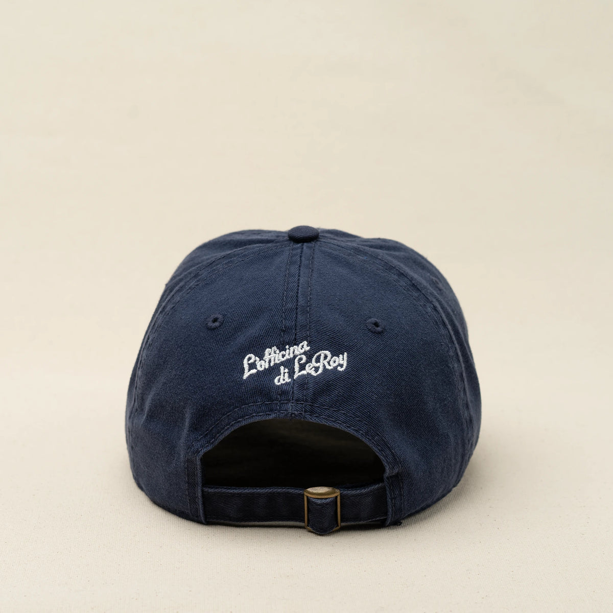 LeRoy's Chop Shop tricolor cap side view