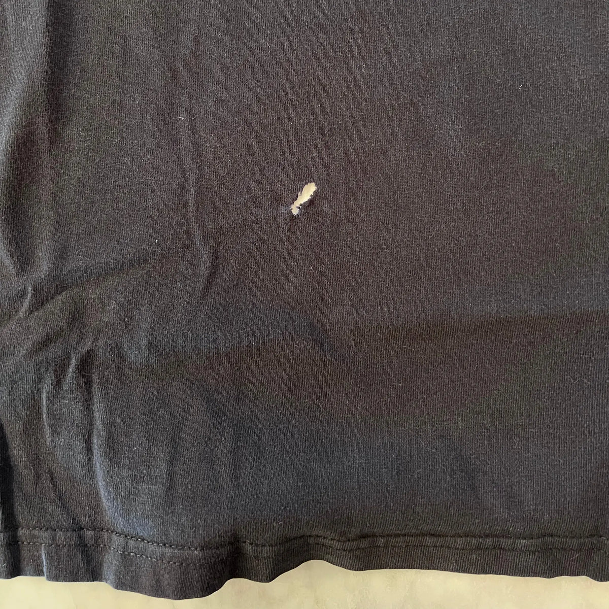 Vintage Sparco tee chest logo close-up