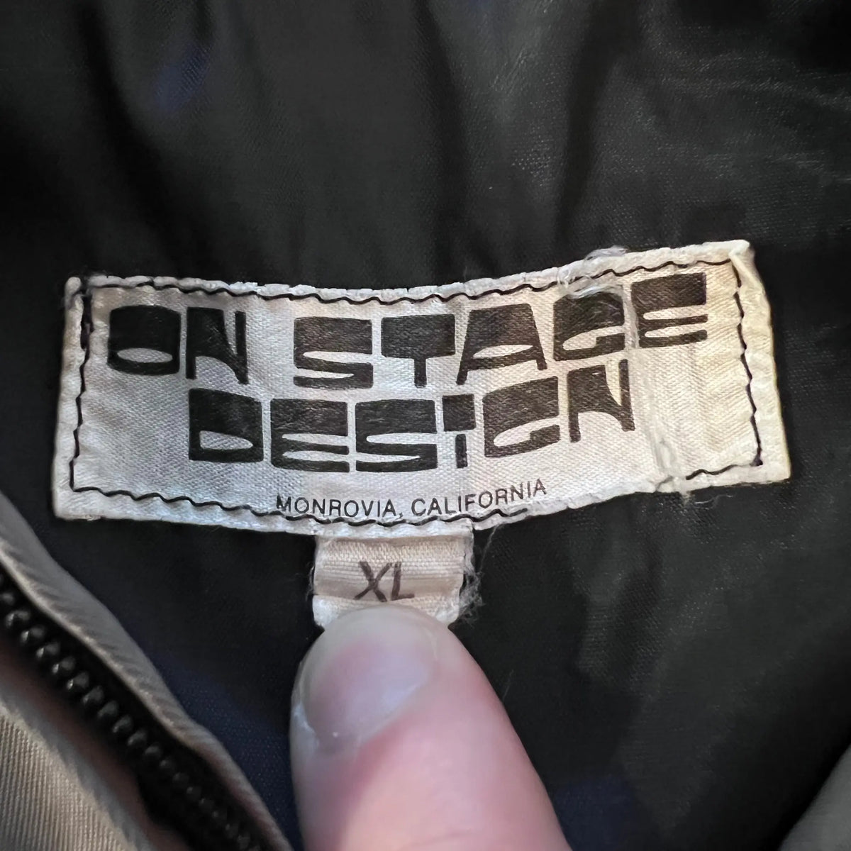 Vintage Snap-on jacket three-quarter view