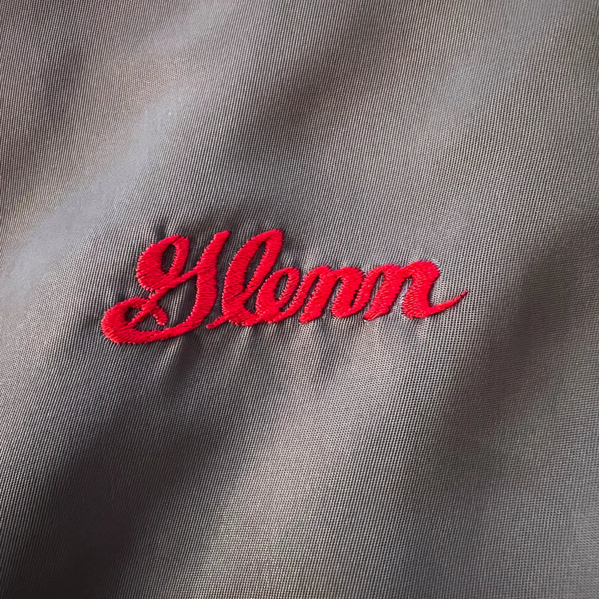 Vintage Snap-on jacket sleeve detail