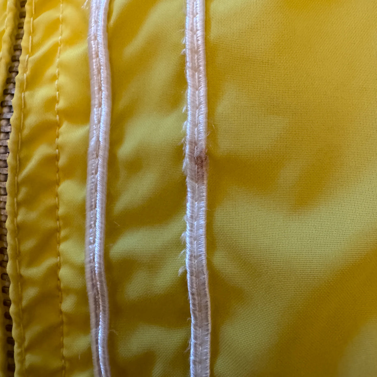 Vintage Martin Cadillac windbreaker pocket construction detail