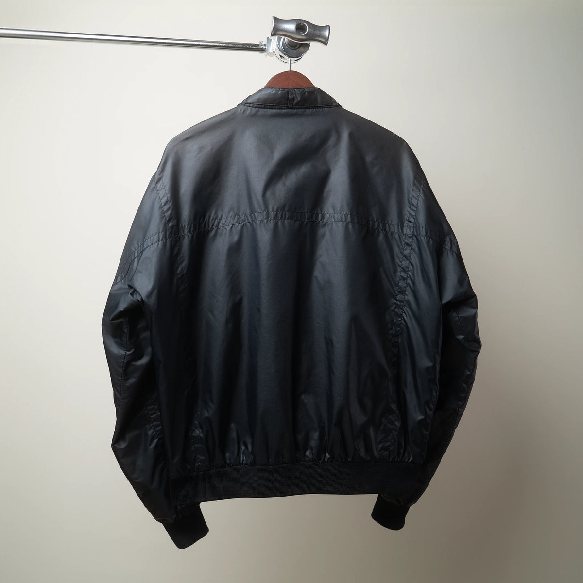 Vintage Castrol GTX jacket sleeve and cuff detail