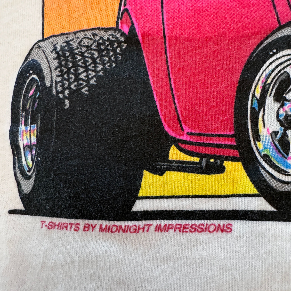 Vintage Leroys Boys tee side view showing fit and fabric weight