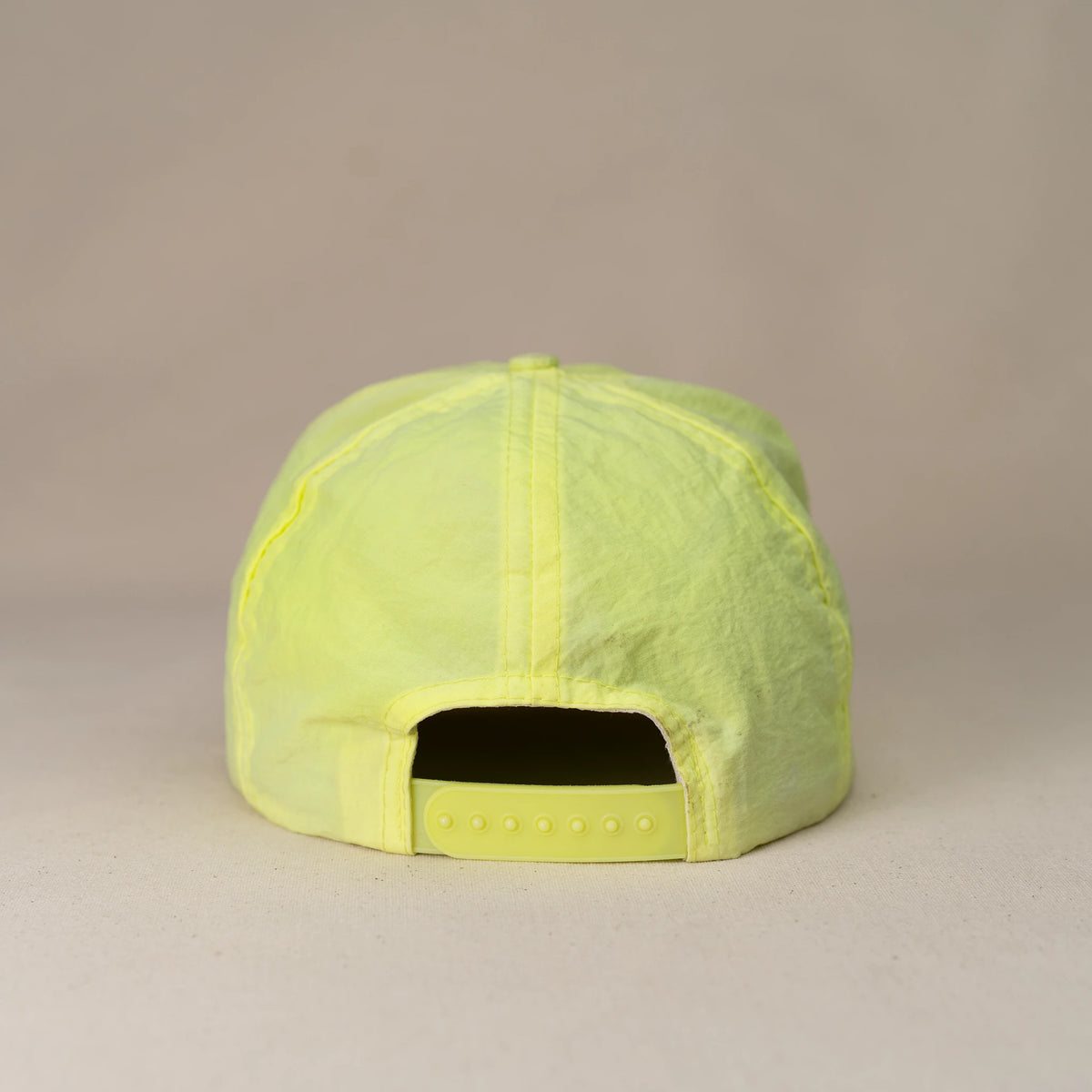 Vintage Mobil 1 Racing snapback brim detail showing rope trim