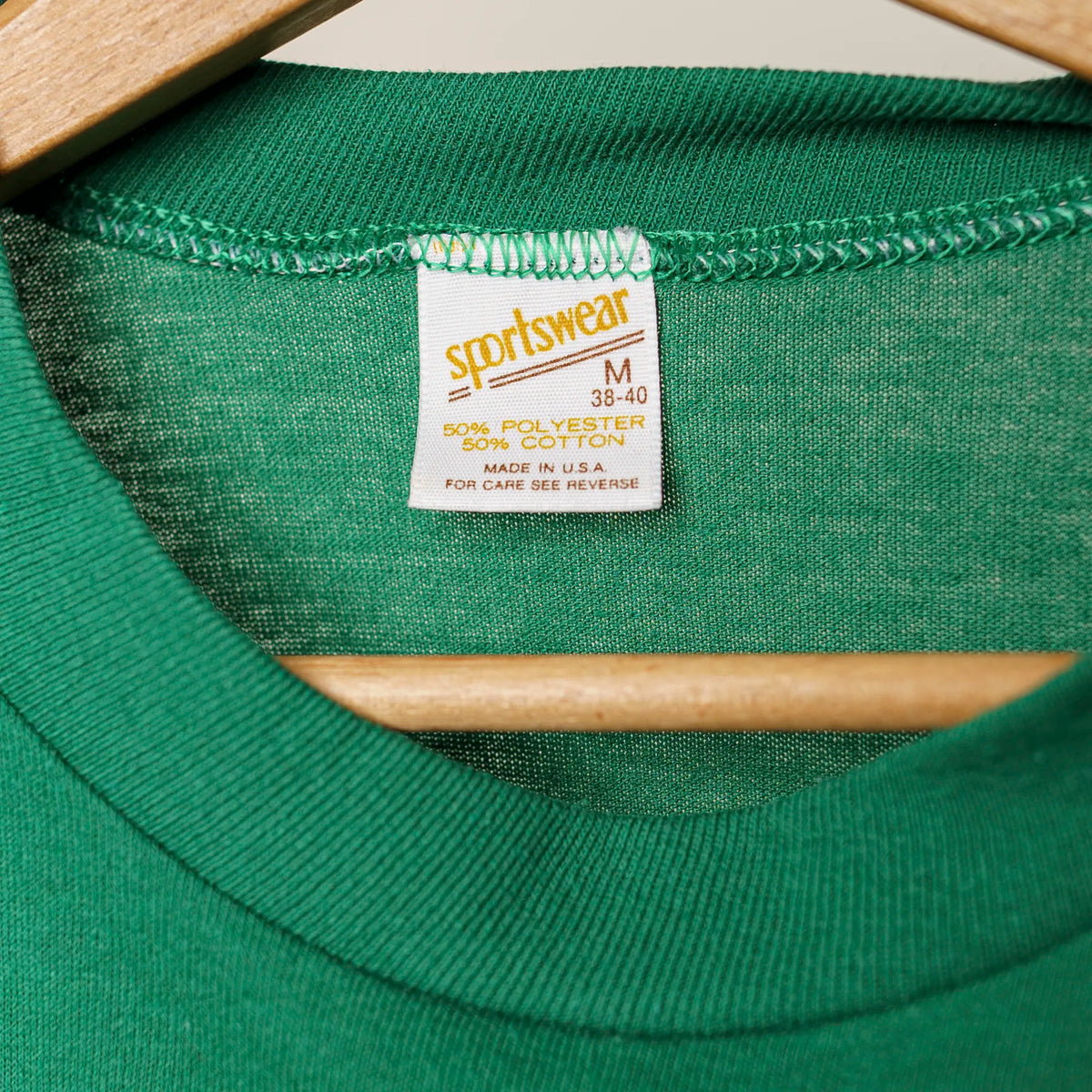Vintage Kelly Tires tee front graphic close-up